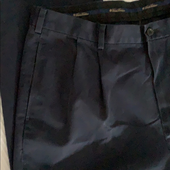🌺Brooks Brothers Elliot AdvantageNavy Pants W38 L32 - Picture 6 of 8